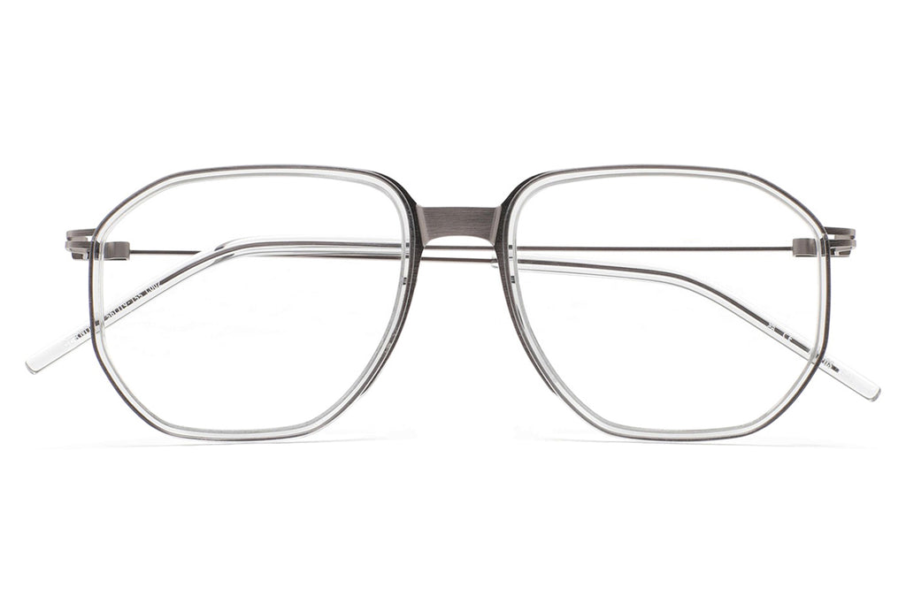 Kaleos Eyehunters - Algernon Eyeglasses Dark Grey/Crystal