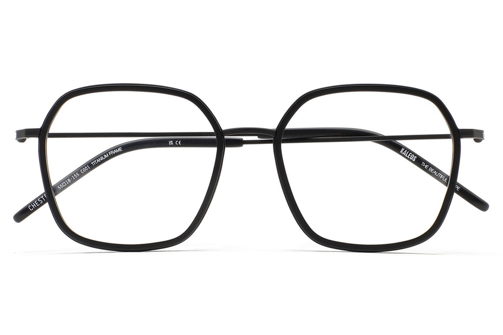 Kaleos Eyehunters - Chester Eyeglasses Matte Black