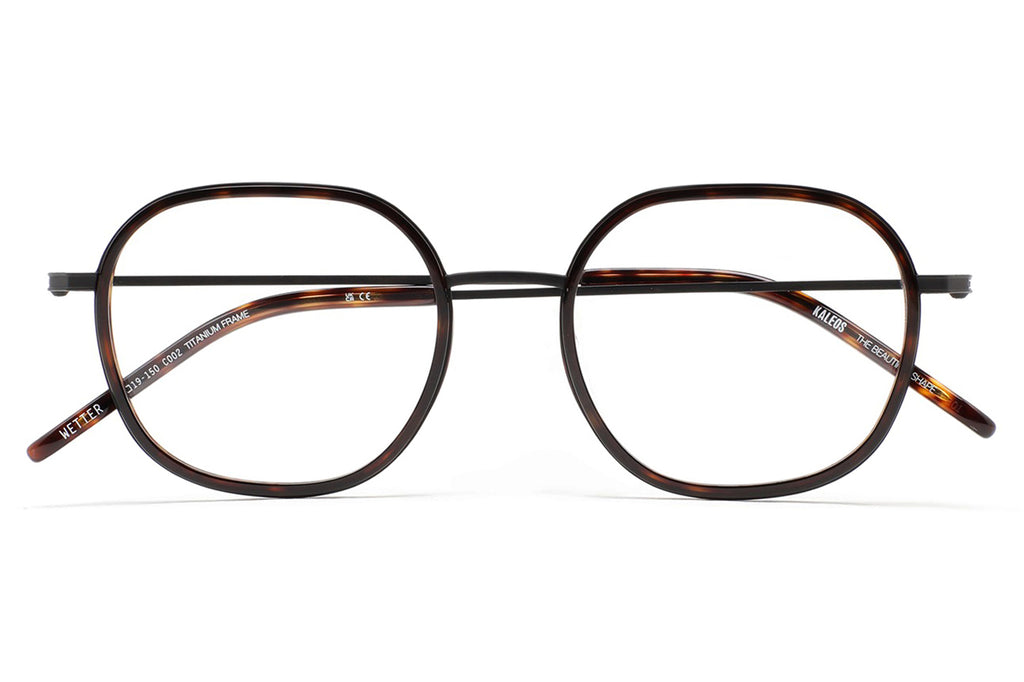 Kaleos Eyehunters - Wetter Eyeglasses Matte Black/Dark Havana