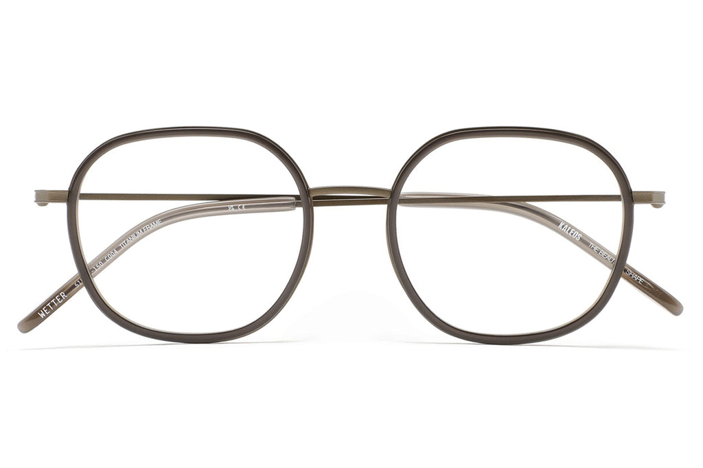 Kaleos Eyehunters - Wetter Eyeglasses Matte Brown/Translucent Brown