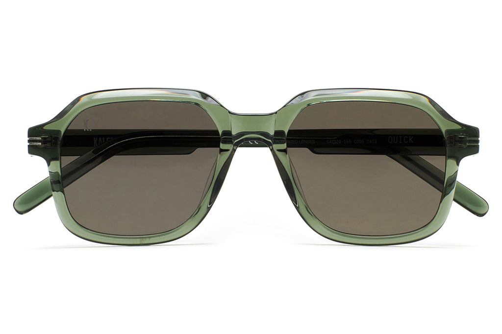 Kaleos Eyehunters - Quick Sunglasses Transparent Olive Green