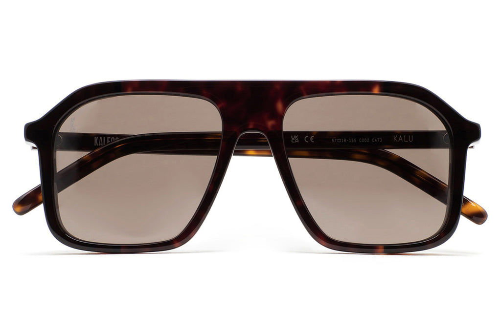 Kaleos Eyehunters - Kalu Sunglasses Dark Brown Havana