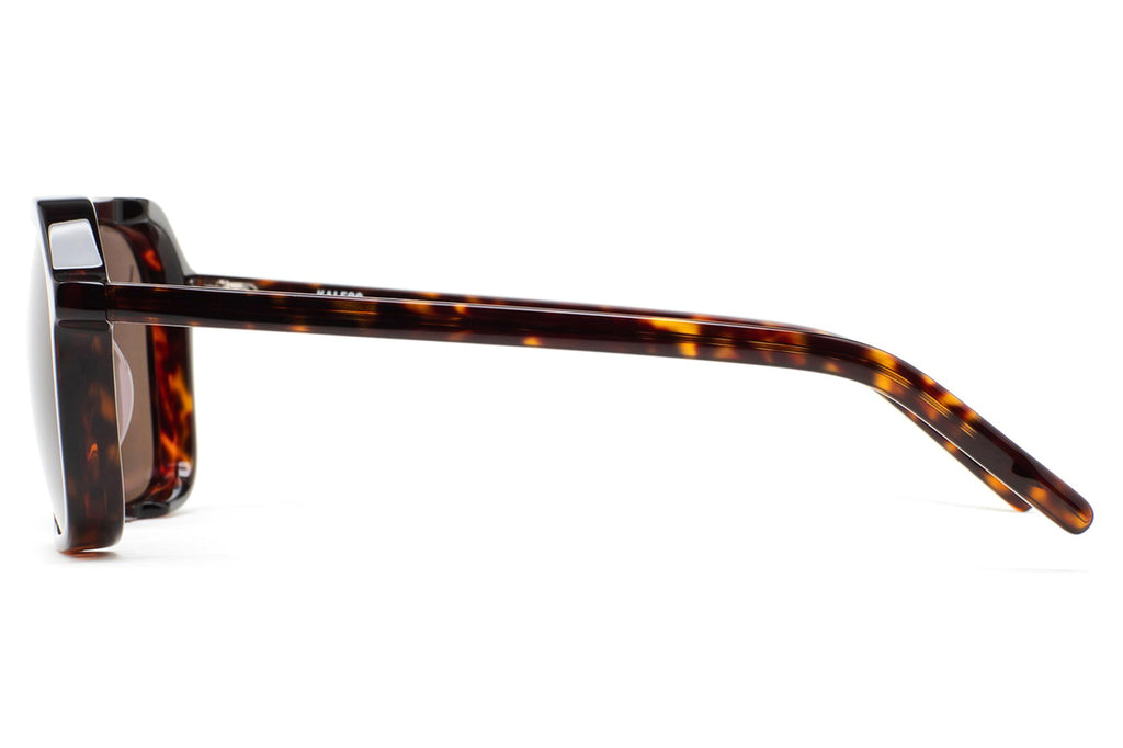 Kaleos Eyehunters - Kalu Sunglasses Dark Brown Havana