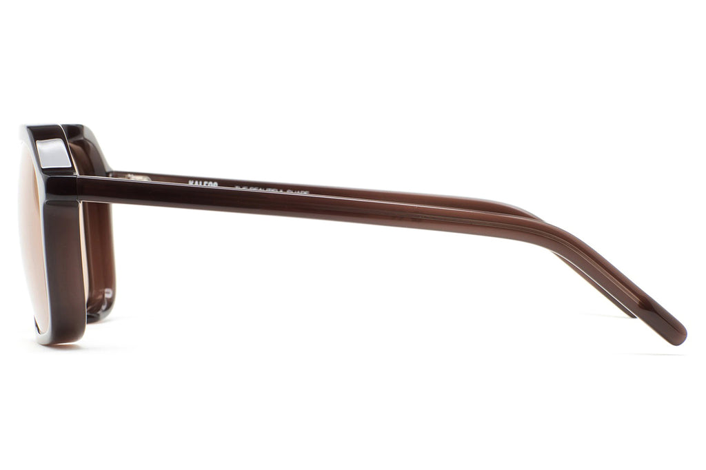 Kaleos Eyehunters - Kalu Sunglasses Translucent Dark Brown