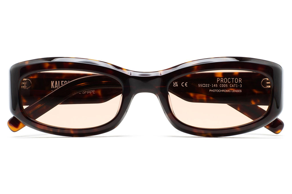 Kaleos Eyehunters - Proctor Sunglasses Dark Brown Havana