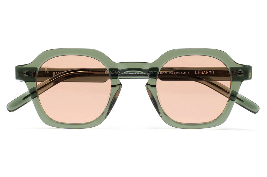 Kaleos Eyehunters - Degarmo Sunglasses Transparent Olive Green