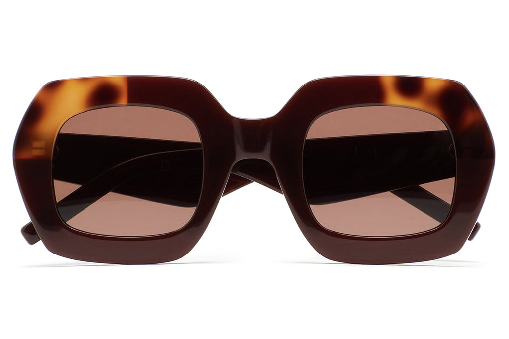 Kaleos Eyehunters - Mountains Sunglasses Translucent Brown/Brown Havana