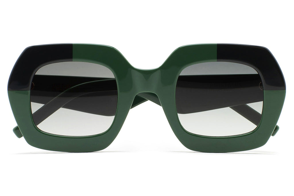 Kaleos Eyehunters - Mountains Sunglasses Green/Dark Green