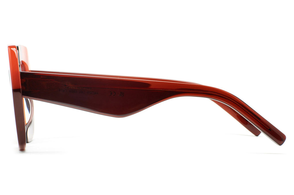 Kaleos Eyehunters - Mountains Sunglasses Transparent Brown/Translucent Orange