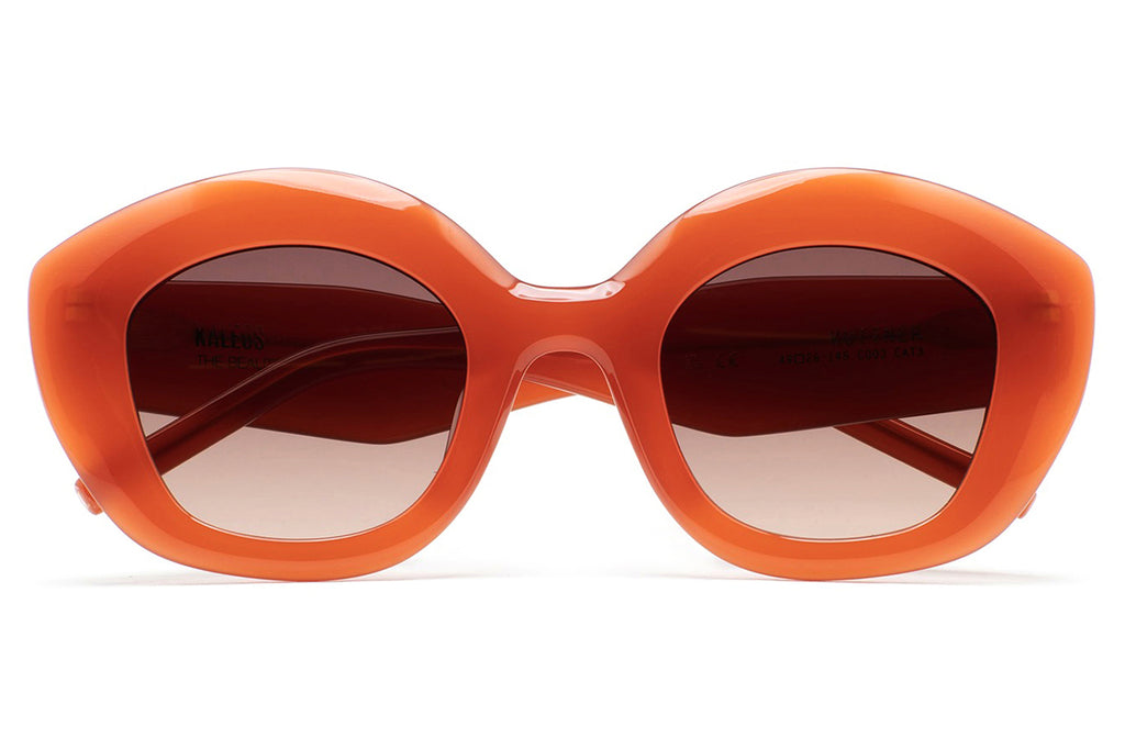 Kaleos Eyehunters - Kuttner Sunglasses Translucent Orange