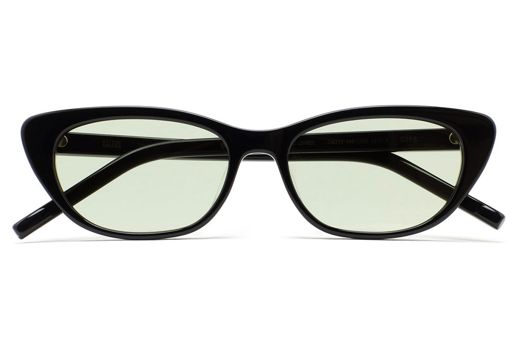 Kaleos Eyehunters - Cobb Sunglasses Black with Green Photochromic Lenses