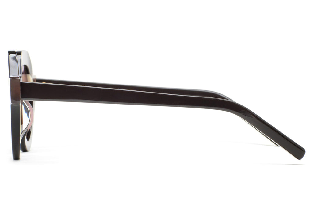 Kaleos Eyehunters - Post Sunglasses Dark Brown/Translucent Brown