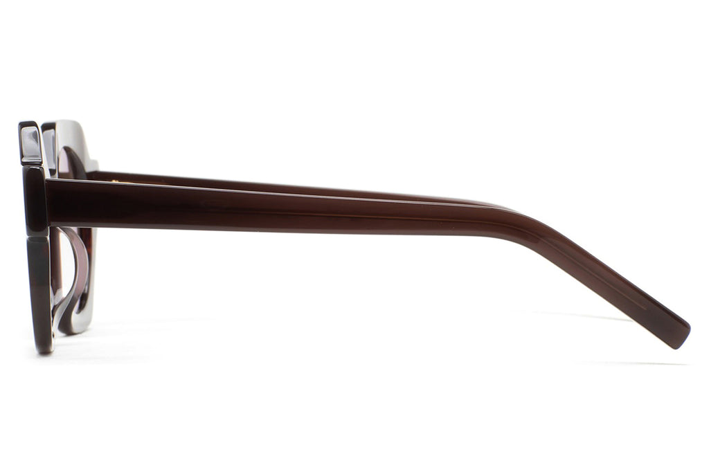 Kaleos Eyehunters - Northcutt Sunglasses Translucent Dark Brown /Brown Havana