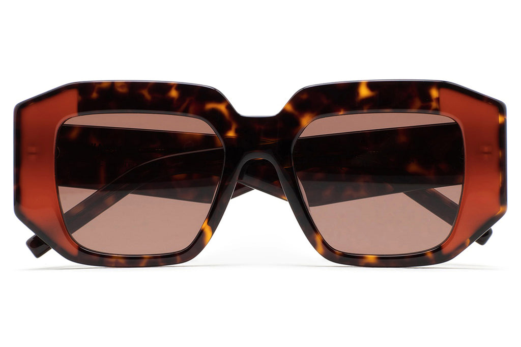 Kaleos Eyehunters - Albright Sunglasses Brown Havana/Translucent Orange