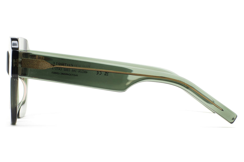 Kaleos Eyehunters - Guthrie Sunglasses Transparent Olive Green