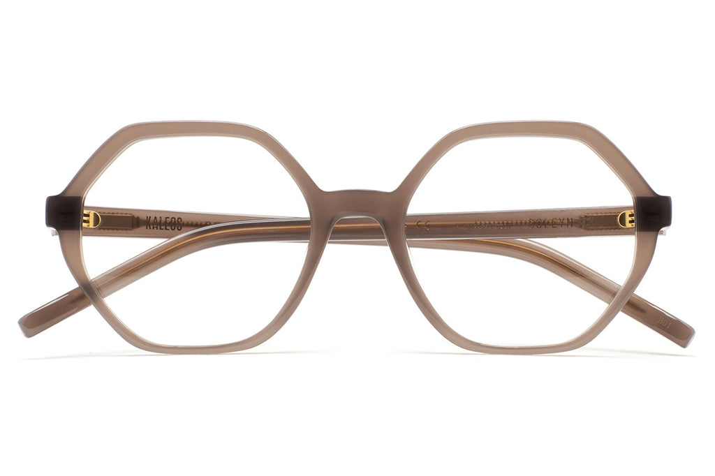 Kaleos Eyehunters - Boleyn Eyeglasses Translucent Light Brown