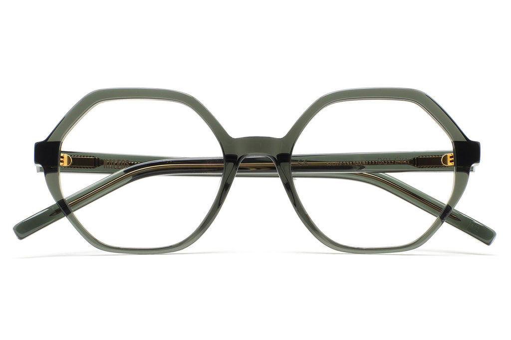 Kaleos Eyehunters - Boleyn Eyeglasses Transparent Greyish Green