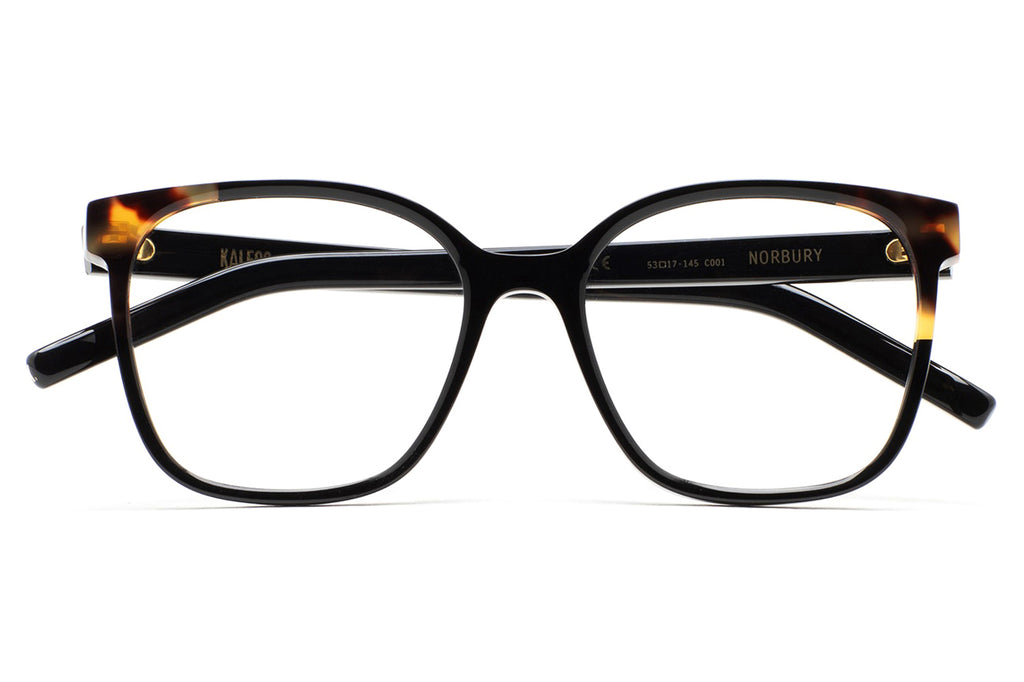 Kaleos Eyehunters - Norbury Eyeglasses Black/Brown Havana