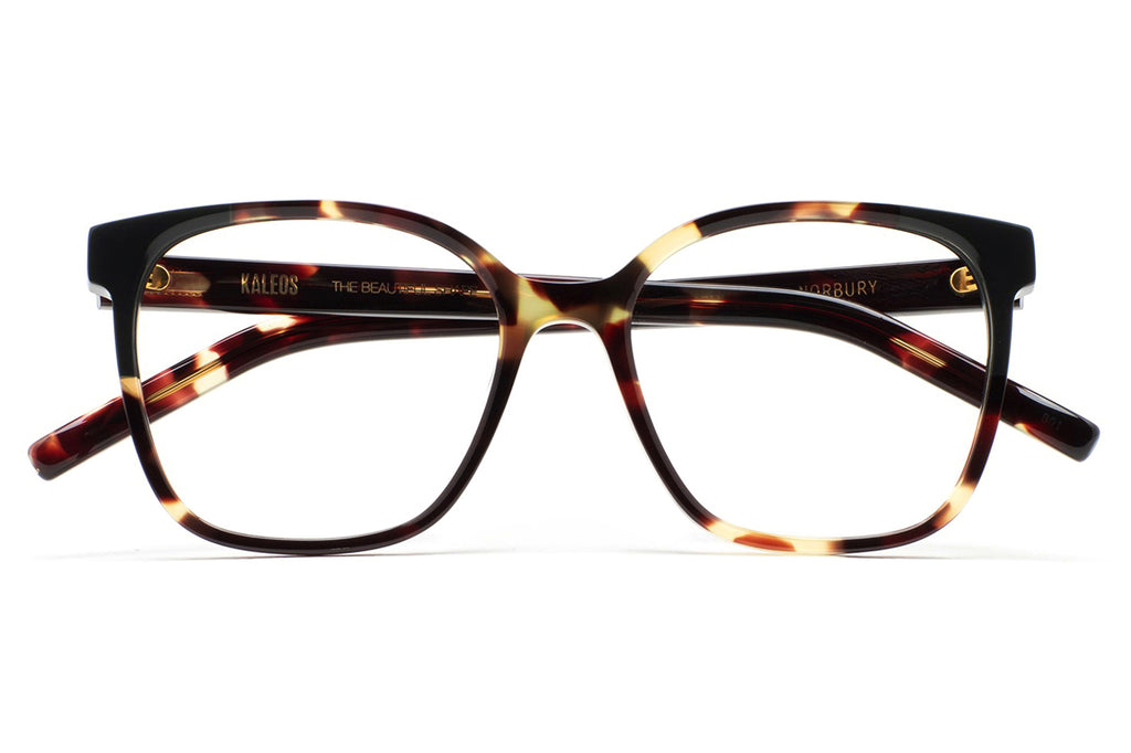 Kaleos Eyehunters - Norbury Eyeglasses Brown Havana/Dark Green