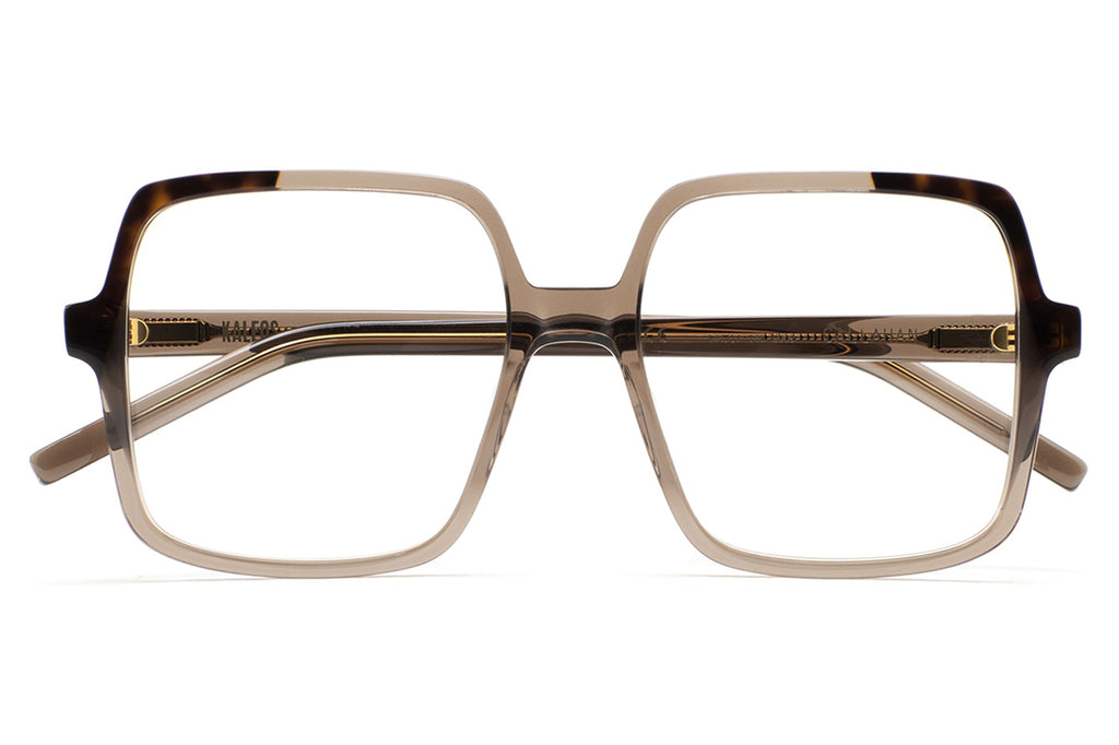 Kaleos Eyehunters - Callahan Eyeglasses Transparent Brown/Brown Havana