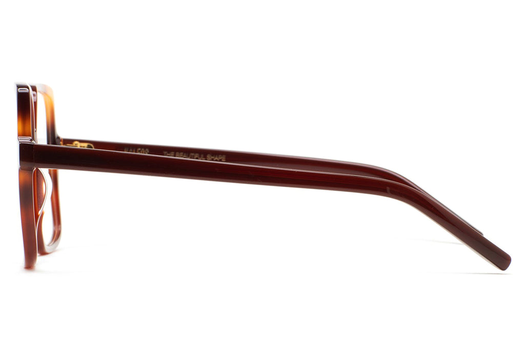 Kaleos Eyehunters - Callahan Eyeglasses Translucent Brown/Brown Havana