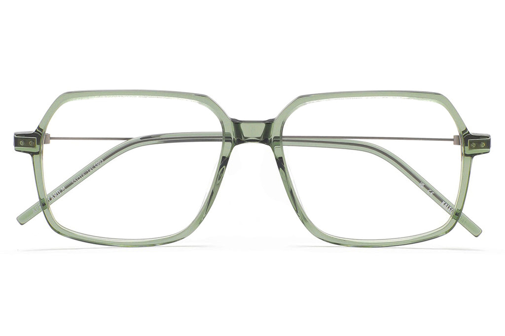 Kaleos Eyehunters - Appleyard M Eyeglasses Transparent Light Green