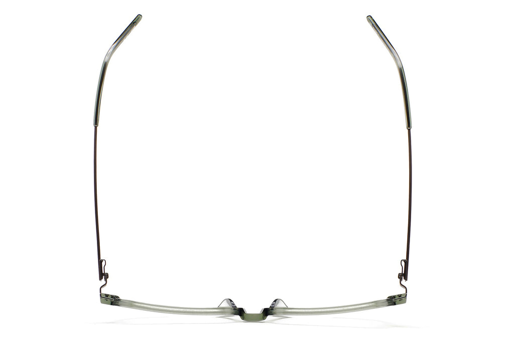 Kaleos Eyehunters - Appleyard M Eyeglasses Transparent Light Green