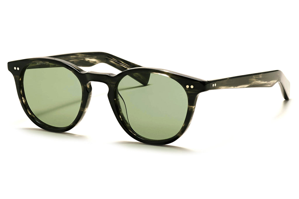 Rose & Co - A1 Sunglasses Instrument Black with Juniper Lenses