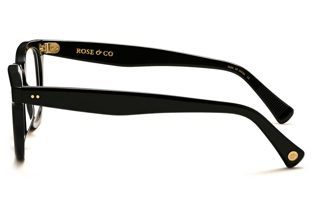 Rose & Co - A10 Eyeglasses Pitch Black