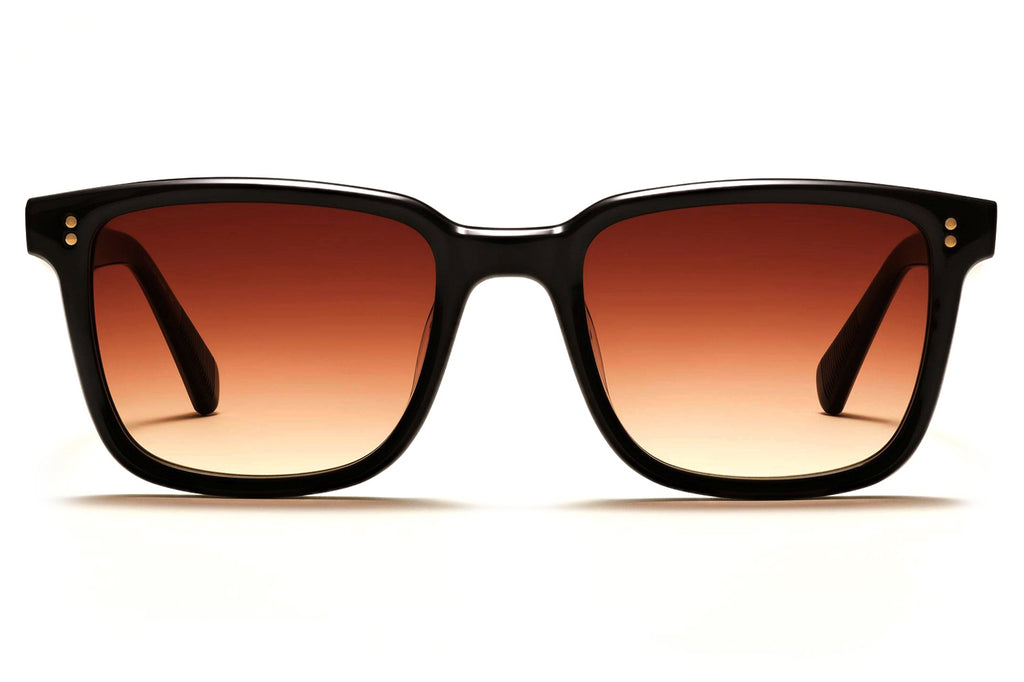 Rose & Co - A7 Sunglasses Pitch Black with Beech Gradient Lenses