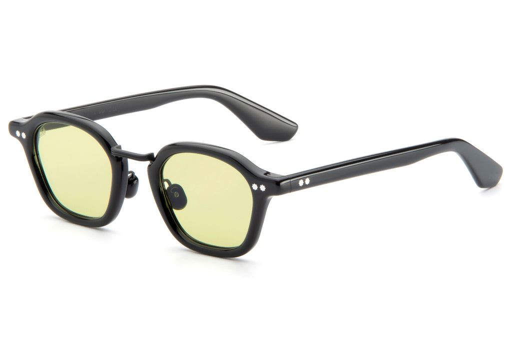 AKILA® Eyewear - Iris Sunglasses Black w/ Light Green Lenses