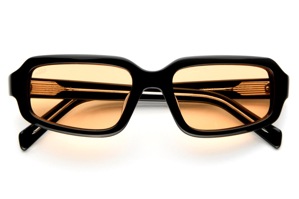 AKILA® Eyewear - Jupiter Sunglasses Black w/ Orange Lenses