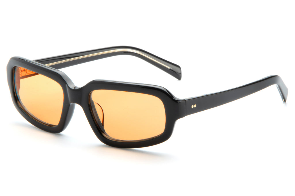 AKILA® Eyewear - Jupiter Sunglasses Black w/ Orange Lenses