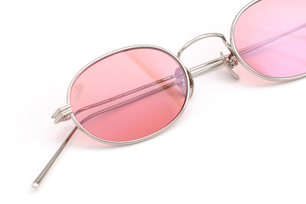 AKILA® Eyewear - Rio Sunglasses Silver w/ Rose Lenses