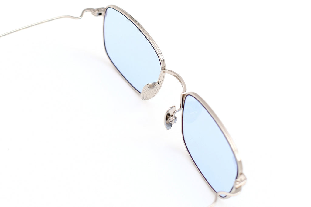 AKILA® Eyewear - Grace Sunglasses Silver w/ Light Blue Lenses