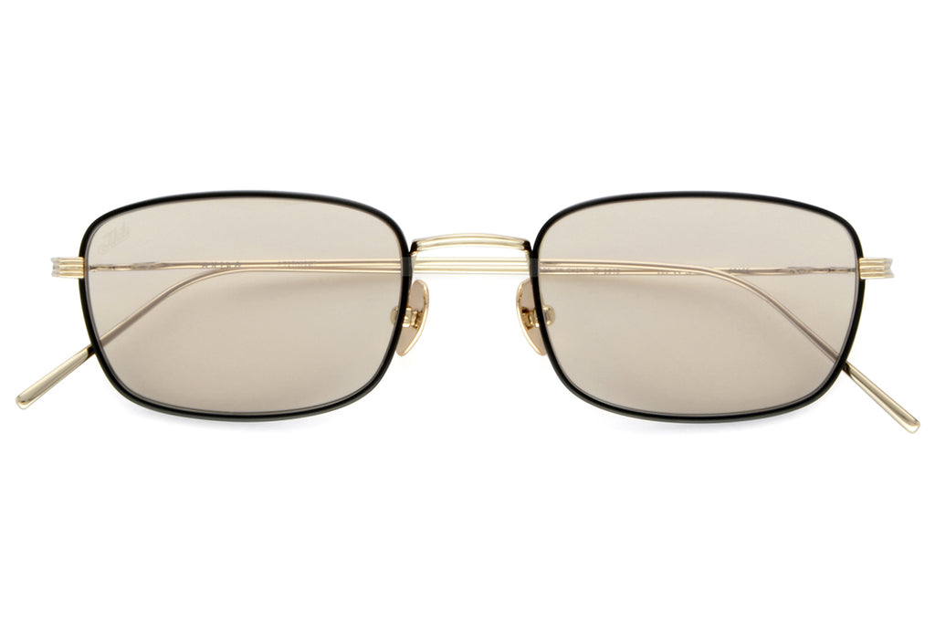 AKILA® Eyewear - Grace Sunglasses Gold/Matte Black w/ Beige Lenses