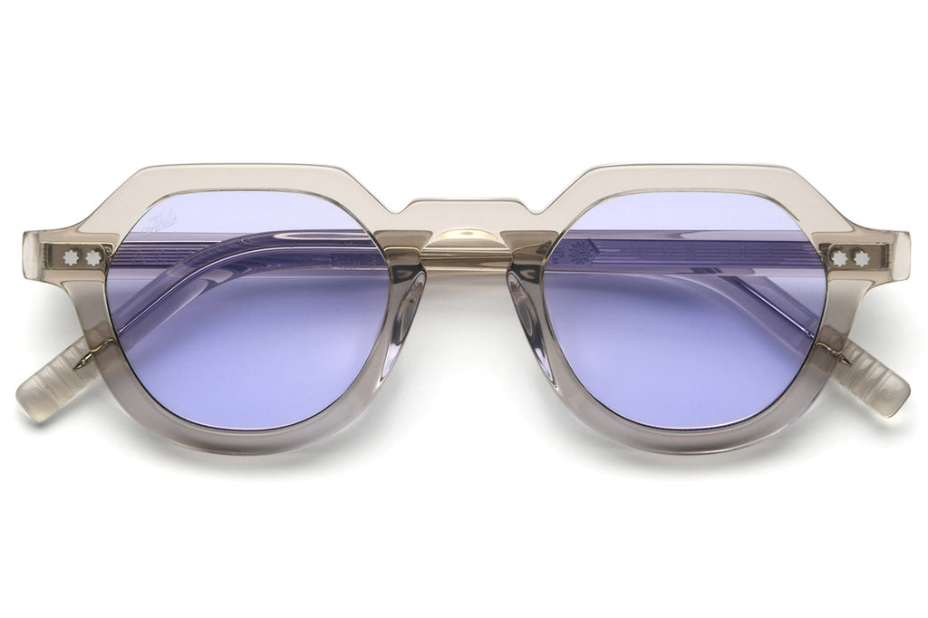 AKILA® Eyewear - Lola Sunglasses Warm Grey w/ Lavender Lenses