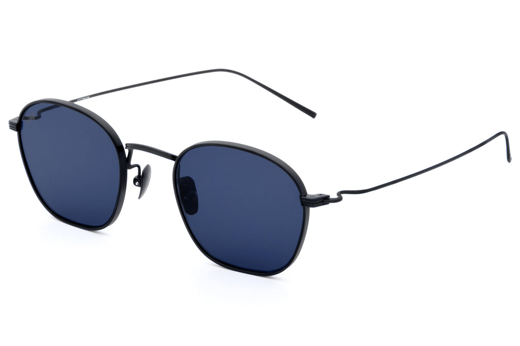 AKILA® Eyewear - Osiris Sunglasses Matte Black w/ Blue Lenses