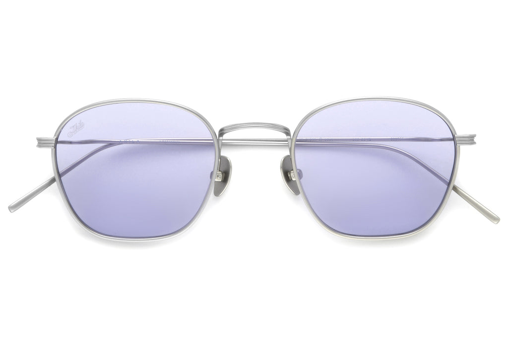 AKILA® Eyewear - Osiris Sunglasses Silver w/ Purple Lenses