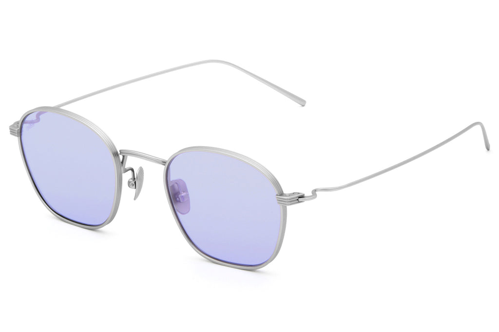 AKILA® Eyewear - Osiris Sunglasses Silver w/ Purple Lenses