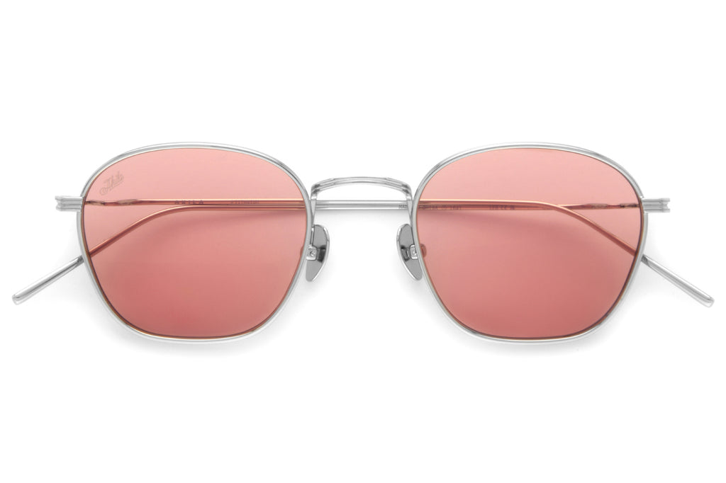 AKILA® Eyewear - Osiris Sunglasses Silver w/ Rose Lenses