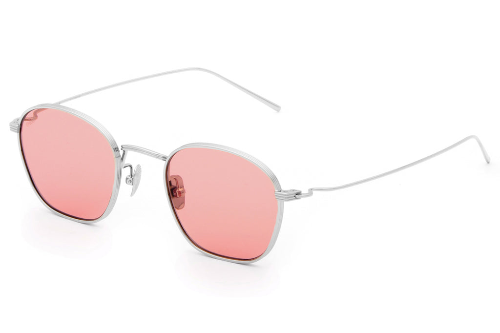 AKILA® Eyewear - Osiris Sunglasses Silver w/ Rose Lenses