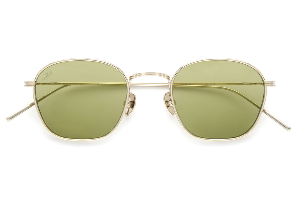 AKILA® Eyewear - Osiris Sunglasses Gold w/ Light Green Lenses