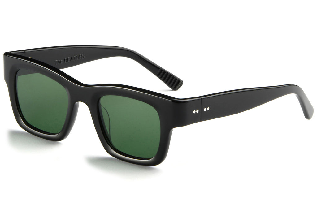 AKILA® Eyewear - Blackbird x Beatles Sunglasses Black w/ Green Lenses