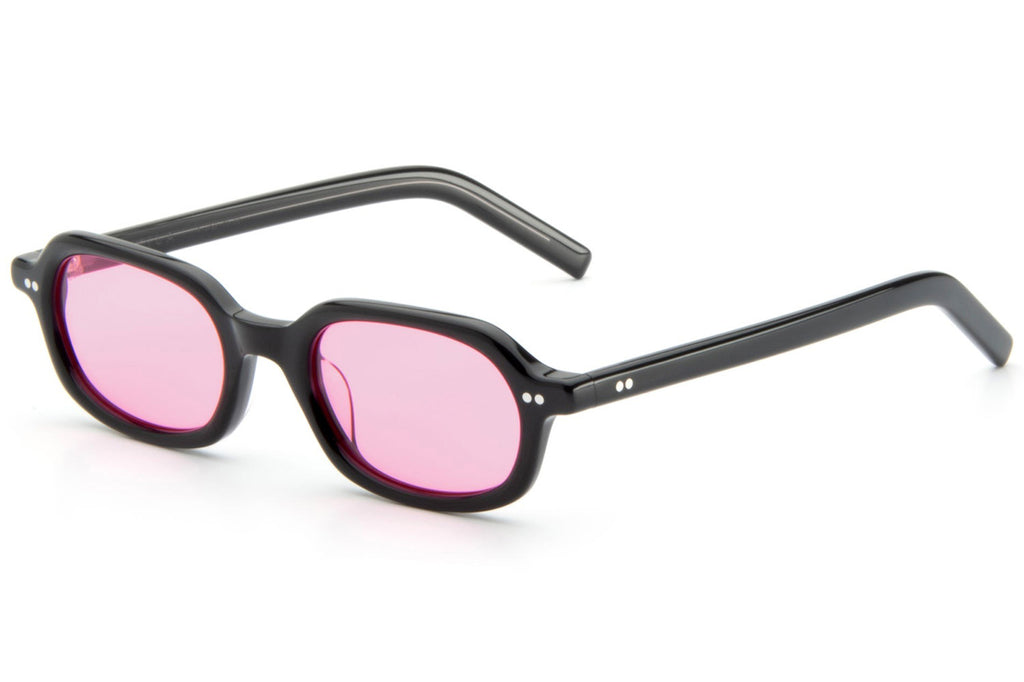 AKILA® Eyewear - Psyche Sunglasses Black w/ Pink Lenses