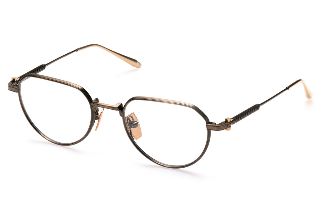 Akoni - Artemis Eyeglasses Antique 12k Gold & Brushed 12k Gold