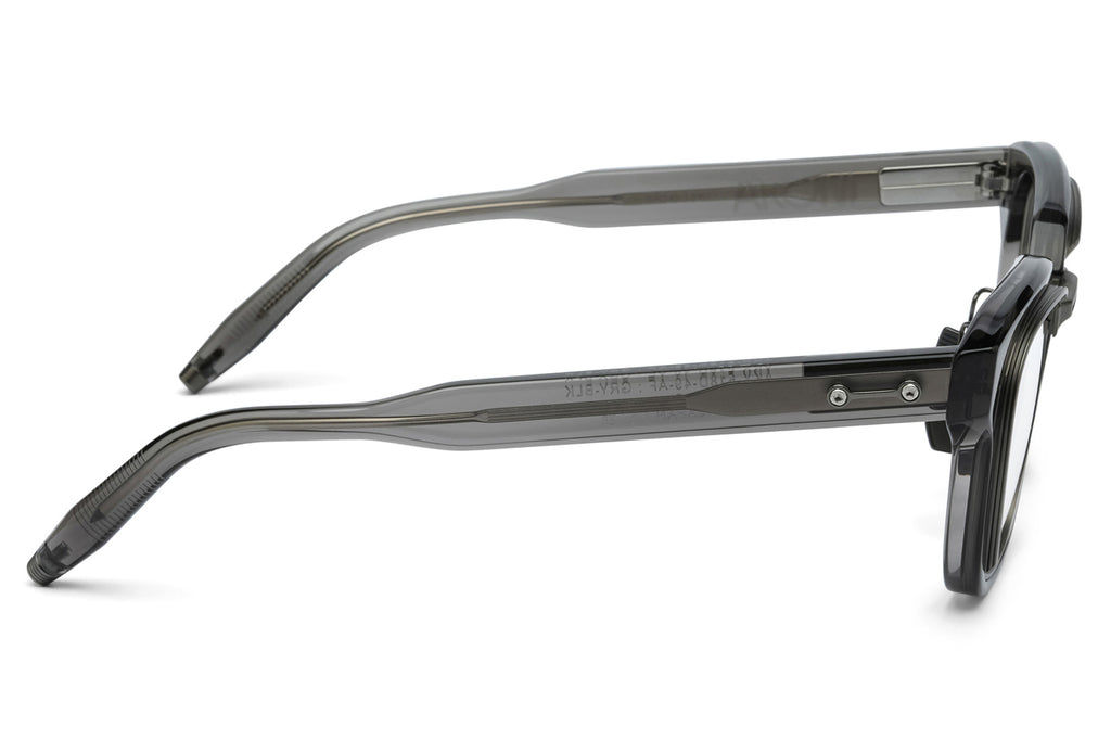 Akoni - Apollo Rx Eyeglasses Crystal Grey & Black Iron