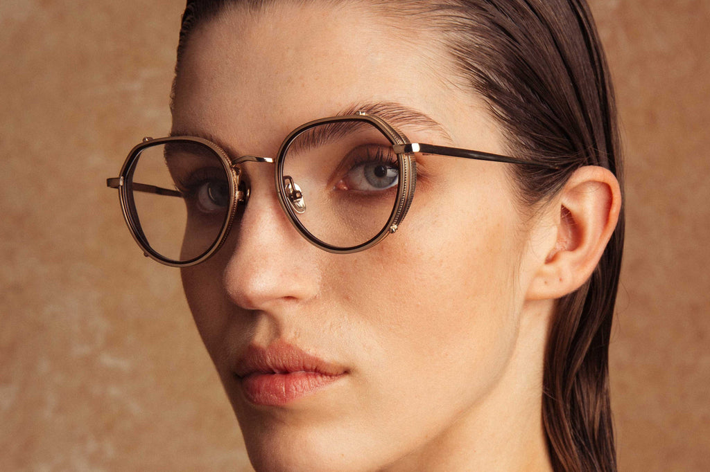 Linda Farrow - Falcon Eyeglasses Light Gold (C2)