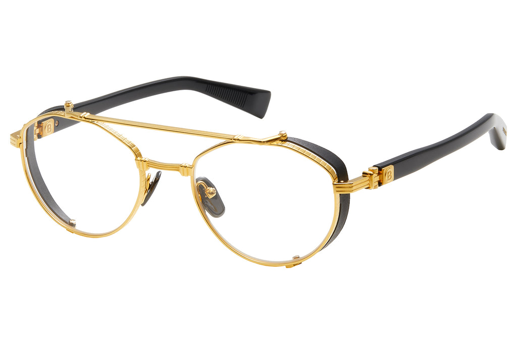 Balmain® Eyewear - Brigade IV Eyeglasses Gold & Black