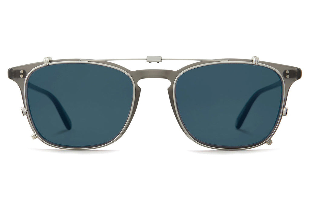 Garrett Leight - Boon Clip On Shades Silver with H20 Lenses